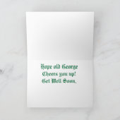 ボーイ・ジョージバンド(書直される歴史) カード (内部)