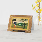 ボーイ・ジョージバンド(書直される歴史) カード (黄色い花)