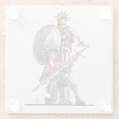 ボーイ・スカウトおよび自由 ガラスコースター (裏面)