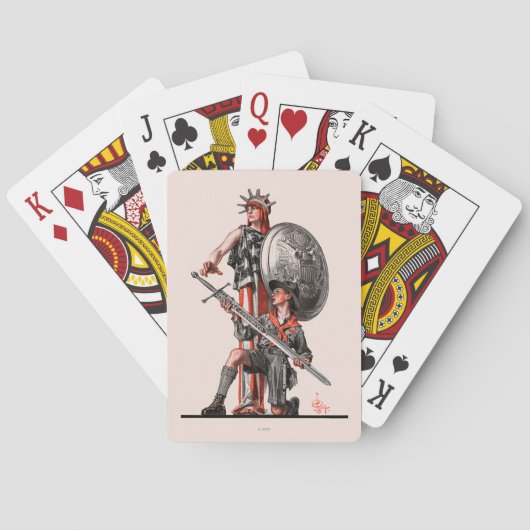 ボーイ・スカウトおよび自由 トランプ (裏面)