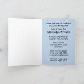 ボーイ・バニー・アンブレラ・ツインズ 招待状 (内部)