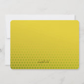 ボーイ・ファイヤー誕生日パーティーへの招待 招待状 (裏面)