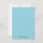 ボーイ·ファースト·コミュニオン 招待状 (裏面)