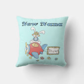 ボーイ・フライトの新しい贈り物 クッション (裏面)