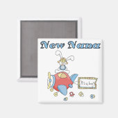 ボーイ・フライトTシャツとギフトの新ナナ マグネット (正面/裏面)