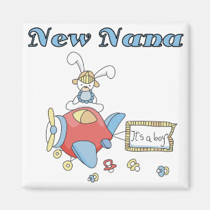 ボーイ・フライトTシャツとギフトの新ナナ マグネット