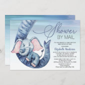 『ボーイ·ベイビー·シャワー』 招待状 (正面/裏面)