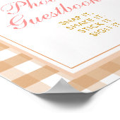 ボーウィズリトルかわいこちゃんパイフォトブックギンガム秋 ポスター (角)