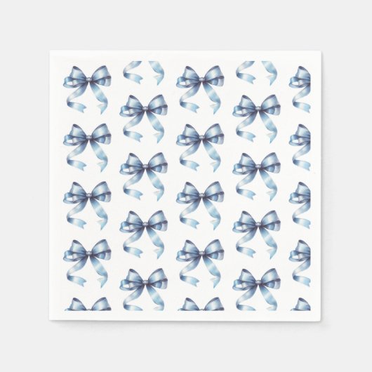 ボーエレガントパーティーナプキンス スタンダードカクテルナプキン (正面)