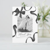 ボーエレガントフォト結婚のサンキューカード サンキューカード (スタンド正面)