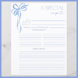 ボーエレガントブルーウォーター色ブライダルシャワーレシピ