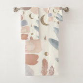 ボーエレガントホ水彩フローラバスルーム用タオルセット バスタオルセット (インサイチュ)