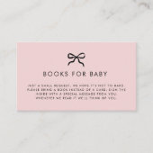 ボーエレガントミニマルビーのシャワー囲いカード エンクロージャーカード (正面)