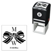 ボーエレガントリ#5Vの対結婚イニシャルDt セルフインキングスタンプ (インサイチュ)