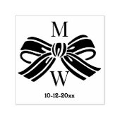 ボーエレガントリ#5Vの対結婚イニシャルDt セルフインキングスタンプ (デザイン)