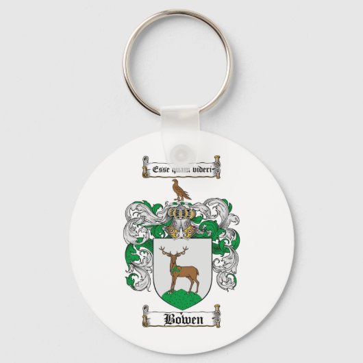 ボーエン家紋 – ボウエンコートオブアームズ キーホルダー (正面)
