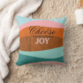 ボーカラフルホ感動的前向き引用文 クッション (ブランケット)