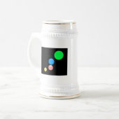 ボーカラフルル ビールジョッキ (正面左)