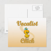 ボーカリスト・シック ポストカード (正面/裏面)