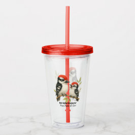 ボーカルアカゲラ アクリルタンブラー