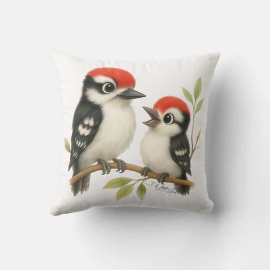 ボーカルアカゲラ クッション (裏面)