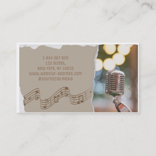 ボーカルコーチ 名刺 (裏面)