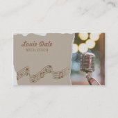 ボーカルコーチ 名刺 (正面)