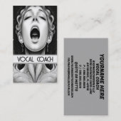 ボーカルコーチ 名刺 (正面/裏面)