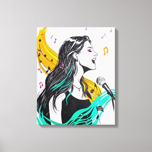 ボーカルフロー`24 キャンバスプリント (正面)