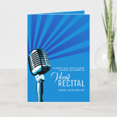 ボーカルミュージカルリサイタル夕べブルーマイク プログラム (正面)