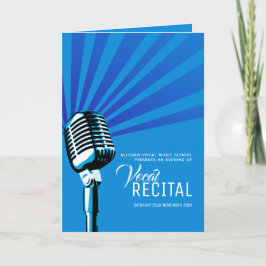 ボーカルミュージカルリサイタル夕べブルーマイク プログラム