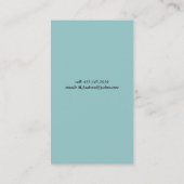 ボーカル 名刺 (裏面)