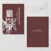 ボーカル 名刺 (正面/裏面)