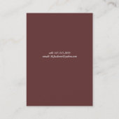 ボーカル 名刺 (裏面)