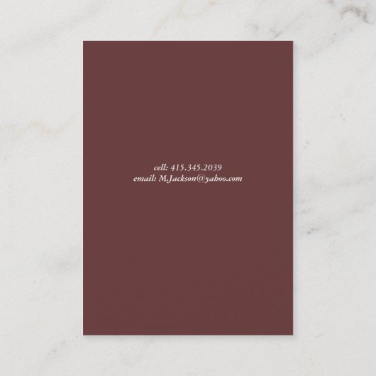 ボーカル 名刺 (裏面)