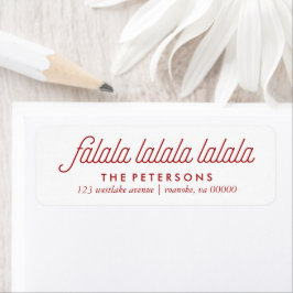 ボークオブホリーフェスティバルクリスマス ラベル