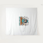 ボークルーハロウィーンナースとシリンジとパム タペストリー (正面(横))