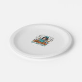 ボークルーハロウィーンナースとシリンジとパム ペーパープレート (アングル)