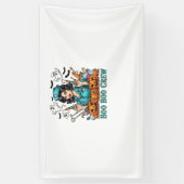 ボークルーハロウィーンナースとシリンジとパム 横断幕 (縦)