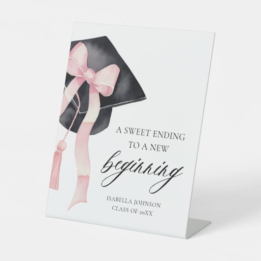 ボーグラードパーティー新しい始まりへの甘い結末 台座サイン (正面)