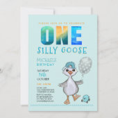 ボーグース間抜け1stバースデーブループレイド招待状 招待状 (正面)