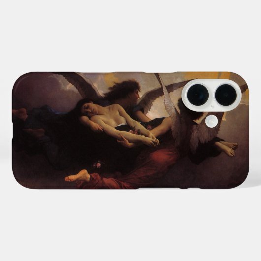 ボーゲローによる天国に運ばれる魂 Case-Mate iPhoneケース (裏面 (横))