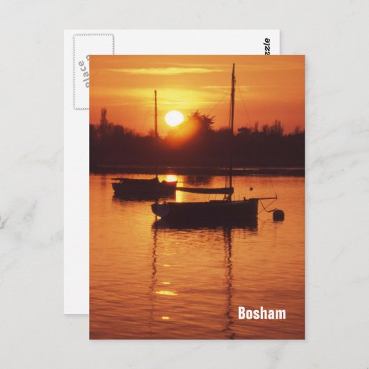 ボーシャムサンセットポストカード ポストカード (正面/裏面)