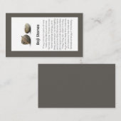 ボージストーンクリスタル意味ジュエリー表示 名刺 (正面/裏面)