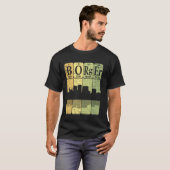 ボージャー周期表元素 ボージャー テキサス レトロ Tシャツ (正面フル)