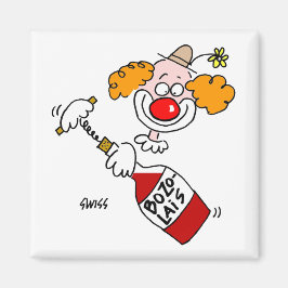 ボージョレおもしろいワイン漫画試飲パーティーのお願い マグネット