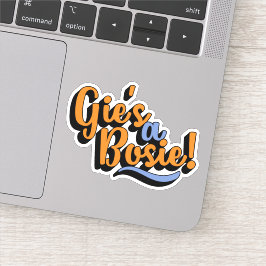 ボージーだ！スコットランドの背教方言 シール