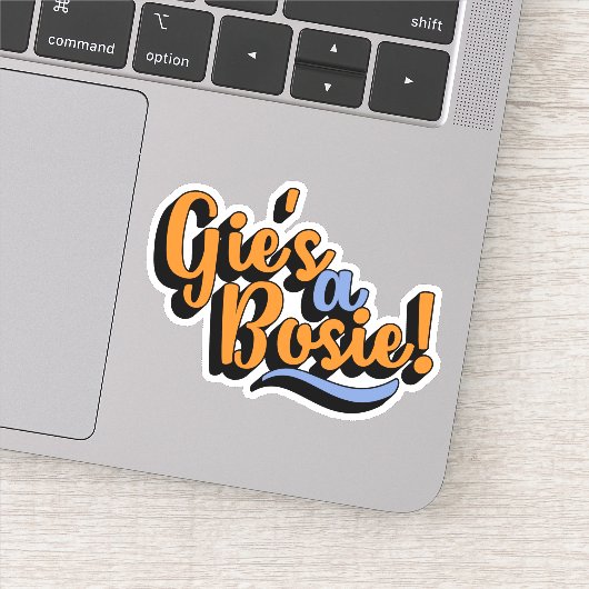 ボージーだ！スコットランドの背教方言 シール (詳細)