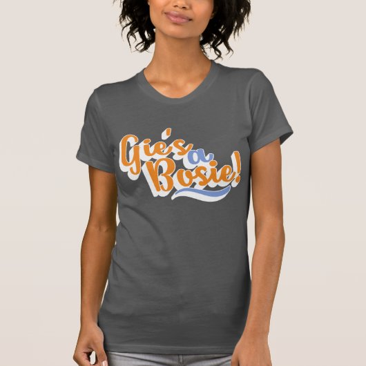 ボージーだ！スコットランドの背教方言 Tシャツ (正面)