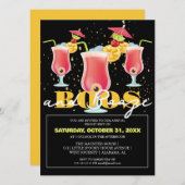 ボースとブーズスプオキーアダルトハローウィンパーティ 招待状 (正面/裏面)